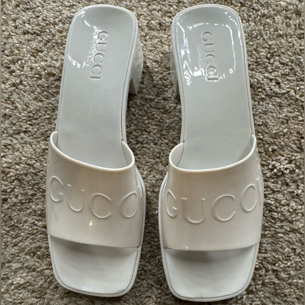 Authentic Gucci Rubber Sandals